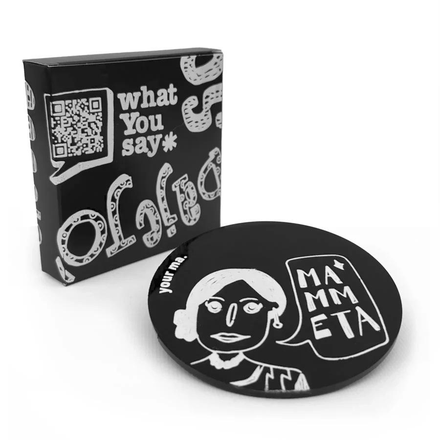 Mammeta - Playful Coaster & Place Marker