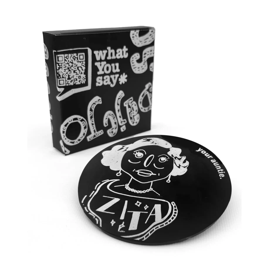 Zita - Playful Coaster & Place Marker